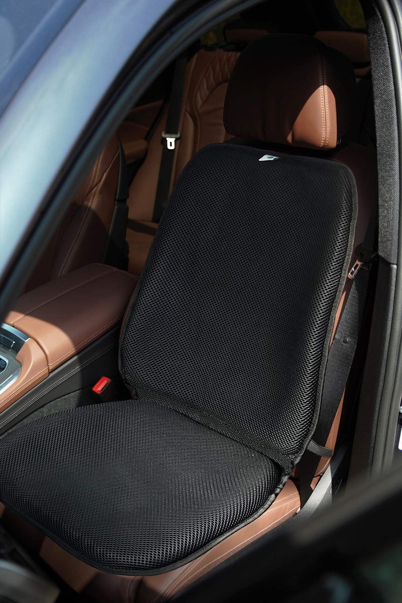 FOMI Premium All Gel Orthopedic Seat and Back Cushion Pad | Upper Lower Back Support Pillow for Car, Office, Kitchen Chair | Pressure Sore, Coccyx Pain Relief | Prevents Sweaty Bottom | Foldable - Image 5